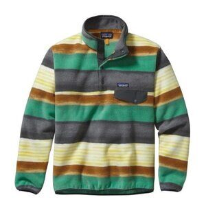 Patagonia® Worn Wear Men's Lightweight Synchilla® Snap-T® Pullover Size Small